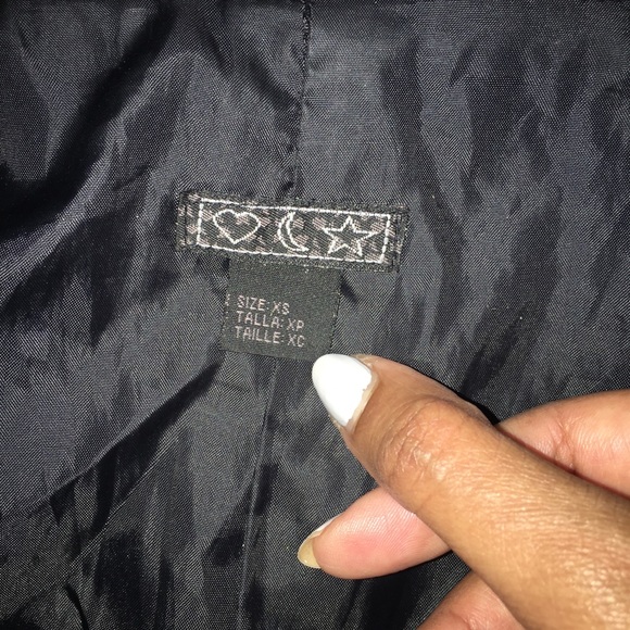 Rampage Black velvet jacket by Rampage - Picture 3 of 4